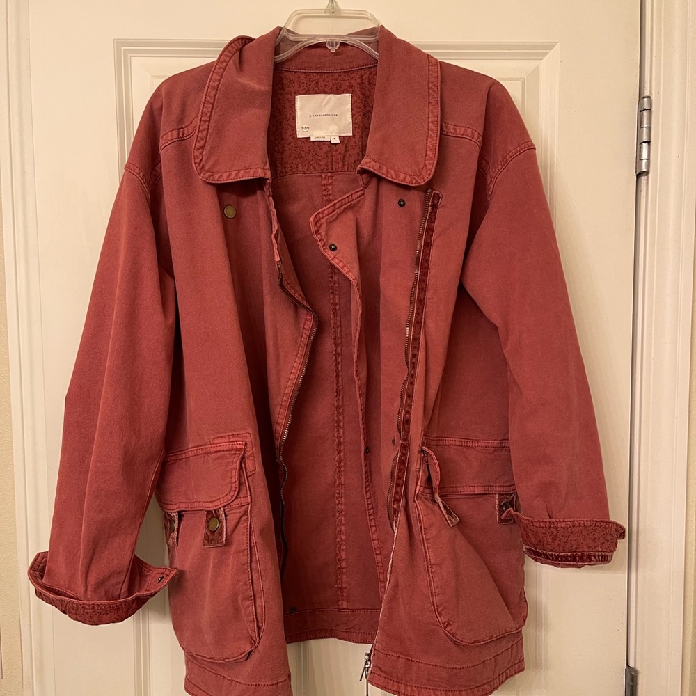 EUC Anthropologie khaki jacket